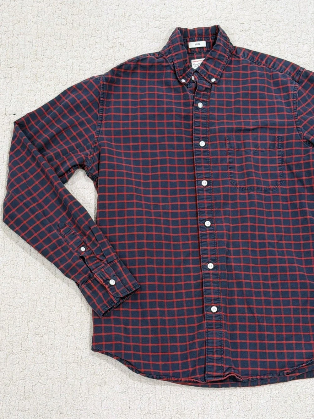 Men's J. Crew Slim Button Down Shirt Size Medium